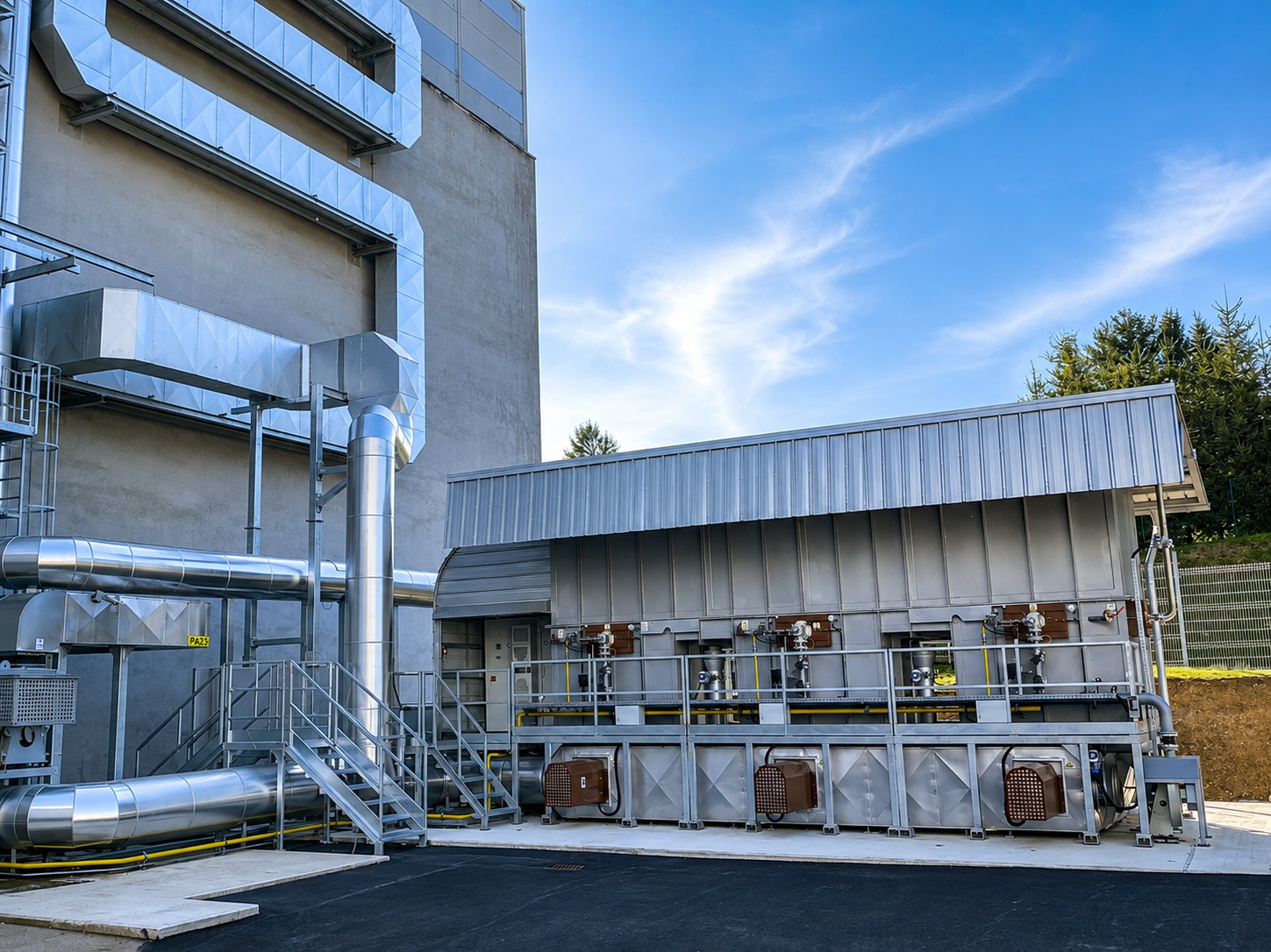 Regenerative thermal oxidiser — RTO
